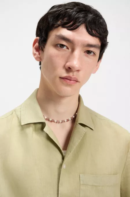 Relaxed-fit multi-occasional shirt in linen
