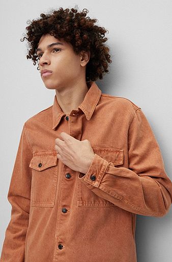 Bopæl kultur hjerne Best Orange Shirts for Men by HUGO BOSS | Designer Menswear