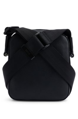 BOSS - レポーターバッグ フェイクグレインレザー 