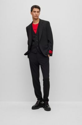 BOSS Trajes Traje Para Hombre De HUGO 52% Poliéster, 43% Lana