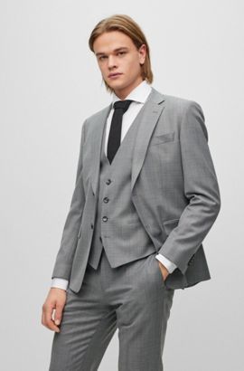 Verhoog jezelf backup dubbel Men's Suits | Grey | HUGO BOSS