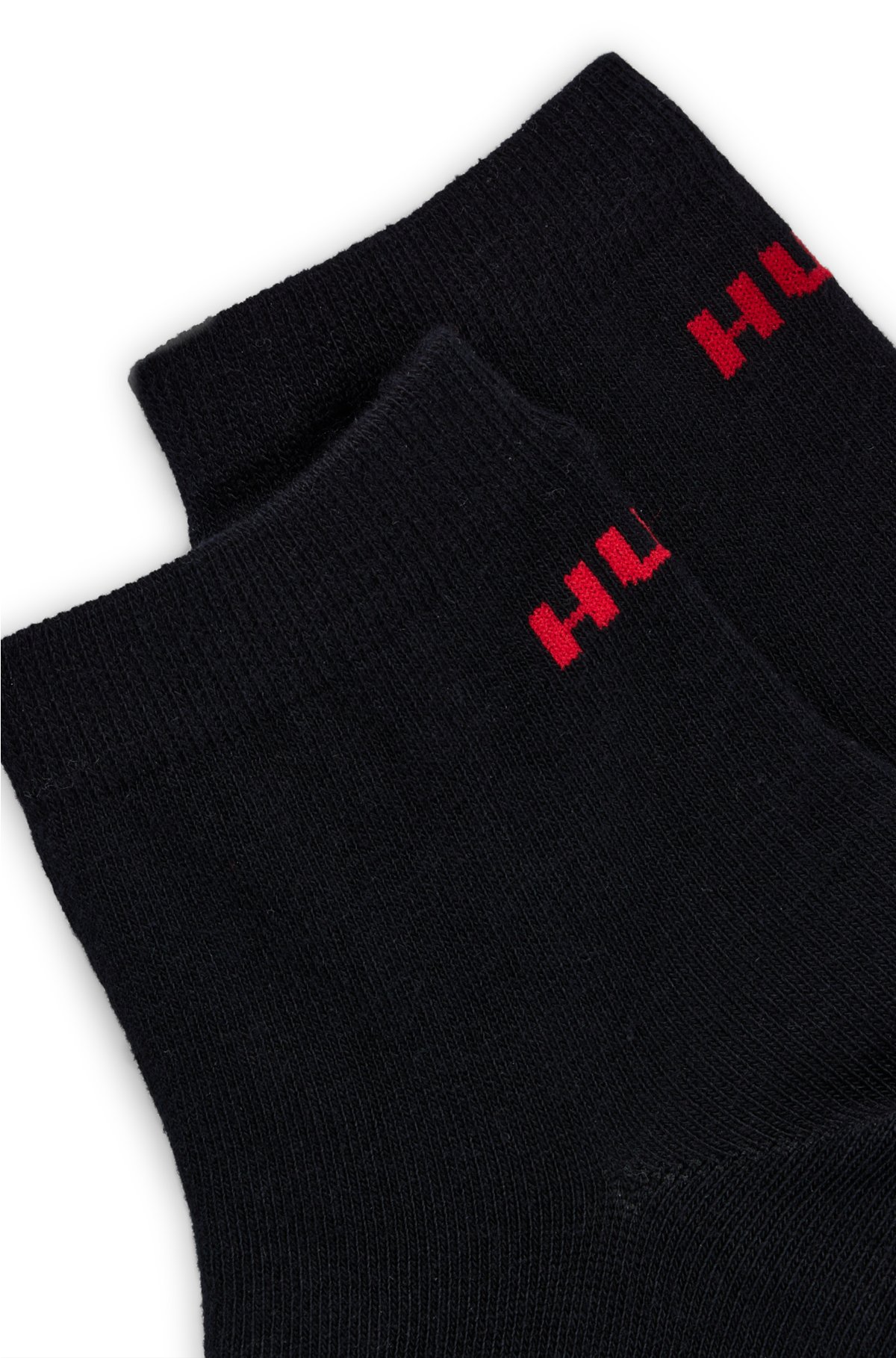 HUGO - Two-pack of logo socks short-length