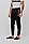 BOSS 博斯徽标和条纹印花棉质毛圈布运动裤,  001_Black