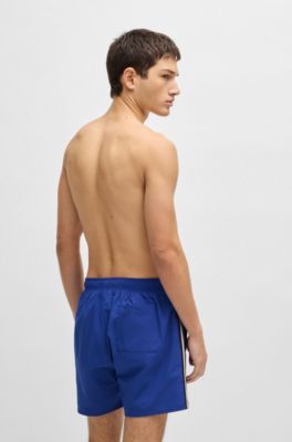 Produktbild von BOSS Herren Badeshorts Whale - Stylische Badehose Mit 3D-Logo Für Pool & Strand