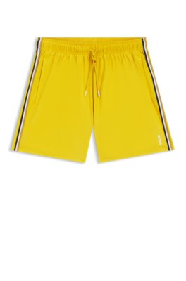 Boss Swim shorts with signature stripe and logo herr – bild 3