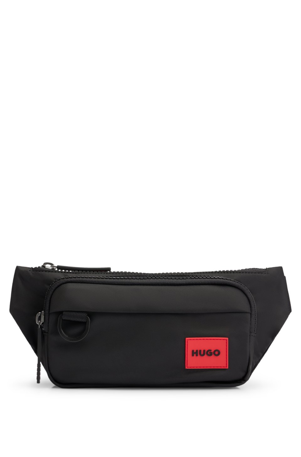 Logo-patch belt bag