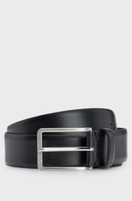Leather belt, Black
