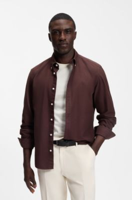 G&uuml;rtel aus italienischem Leder mit geb&uuml;rsteten Metalldetails, Schwarz