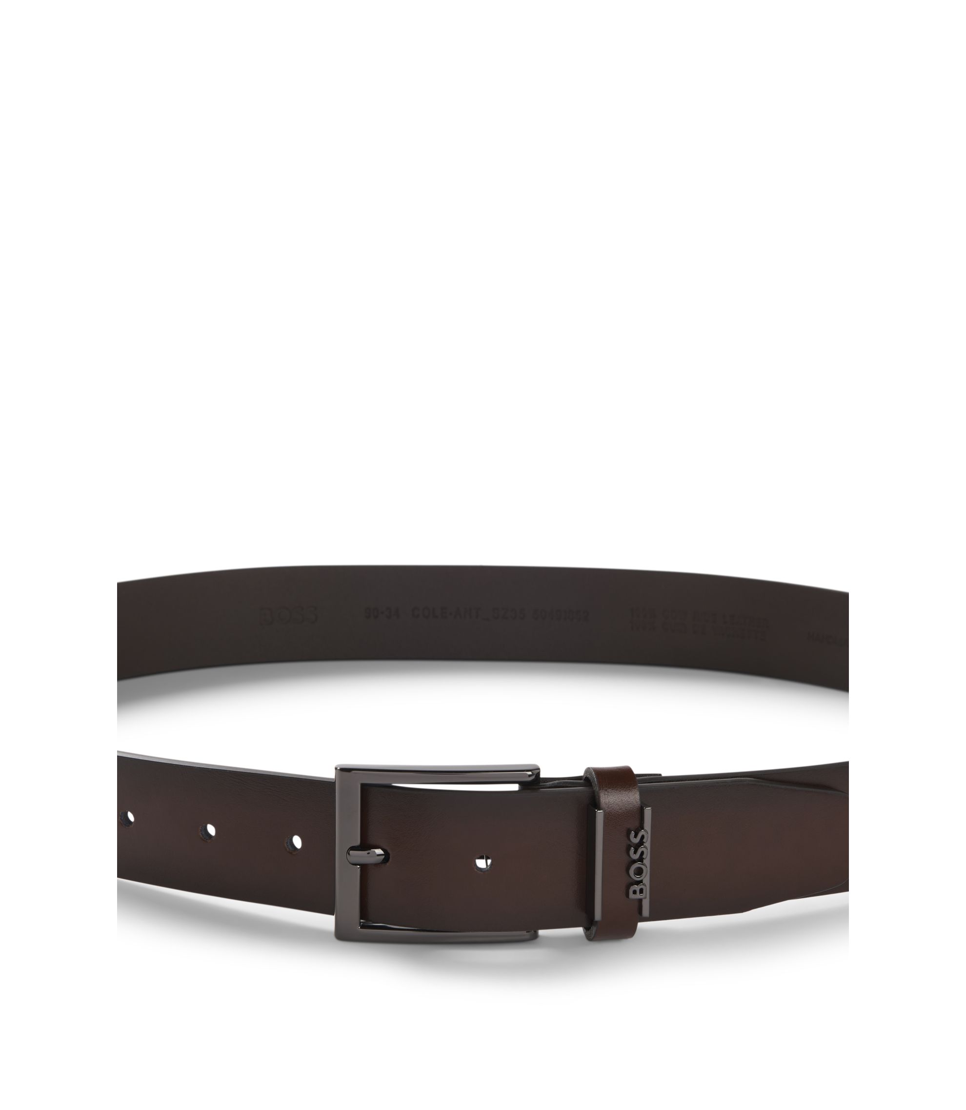 BOSS コントラストカラーディテール＆レザートリム ウーブンベルト BOSS コントラストカラーディテール＆レザートリム ウーブン