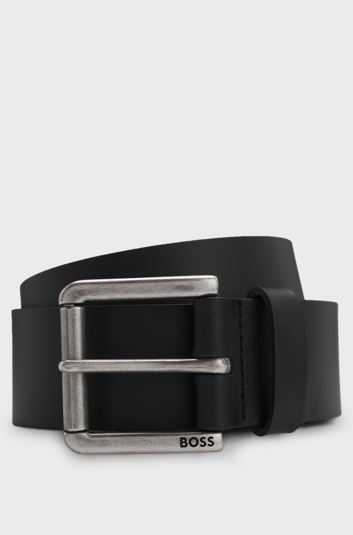 branded buckle belt