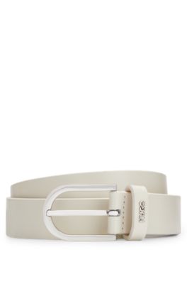 Hugo boss 2025 white leather belt