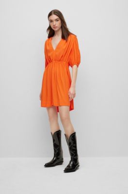 HUGO Cowboy boots in highshine leather