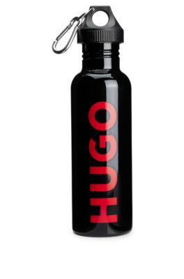 HUGO - Stainless-steel bottle with logo