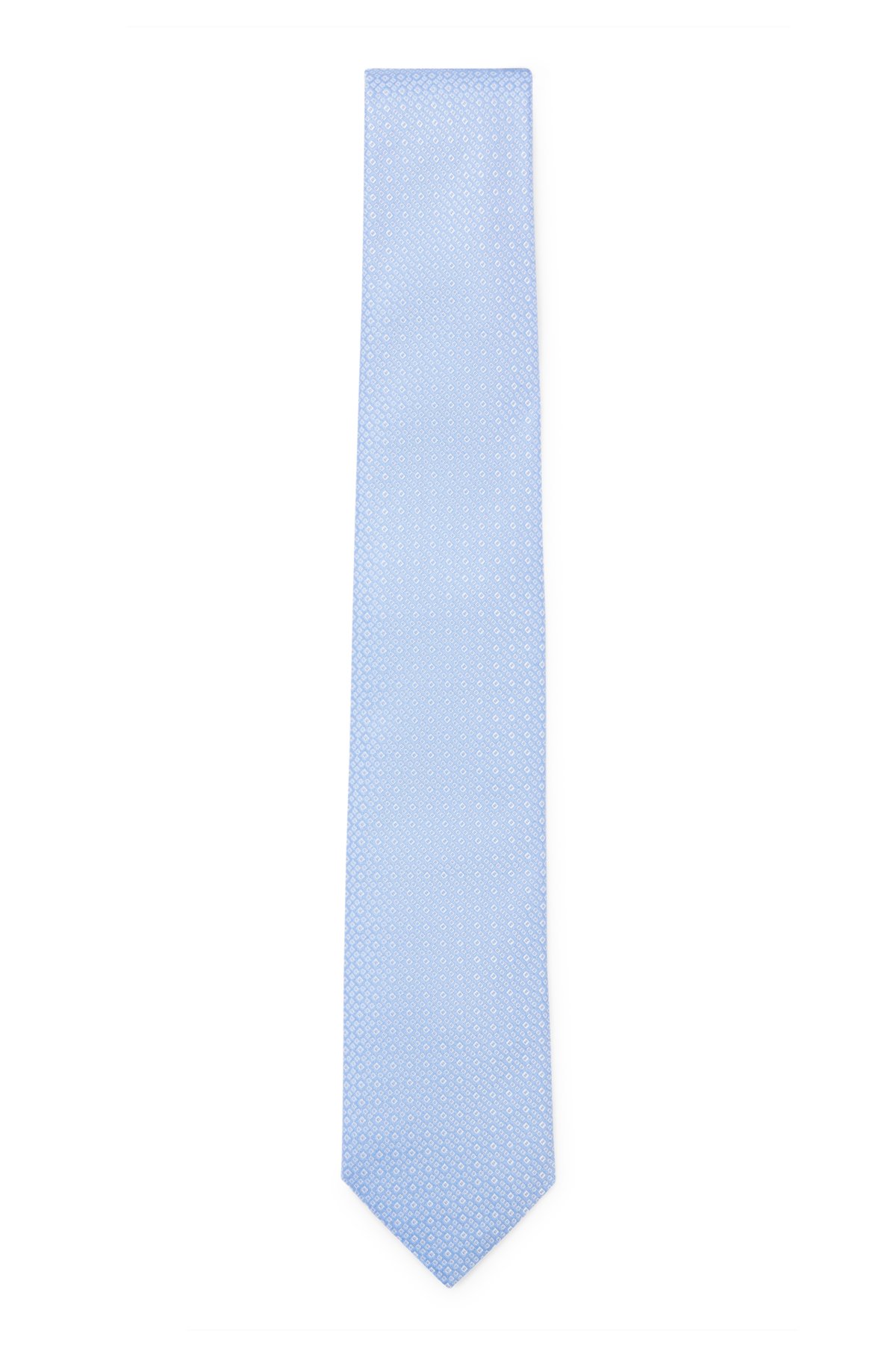 aus fein Seiden Einstecktuch - Krawatte Set aus -Jacquard gemustertem BOSS und