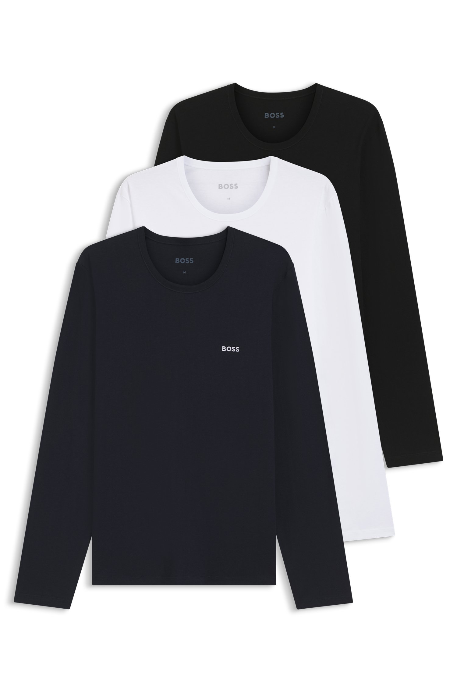 Boss 3-pack underwear tops t-shirts herr