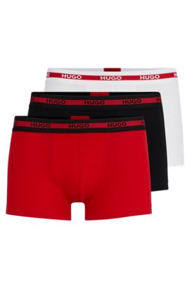 BOSS by HUGO BOSS Pack Of Three Cotton Briefs With Logo Band in Green for Men Save 52% Mens Clothing Underwear Boxers 