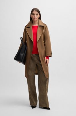 Rundhalsad tr&ouml;ja i merinoull, R&ouml;d