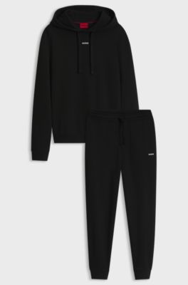 Cotton tracksuit set, Black