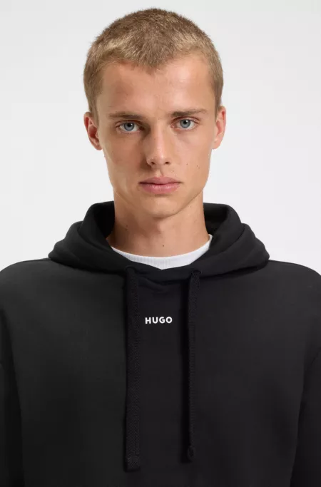 Relaxed-fit tracksuit set in cotton with logo prints