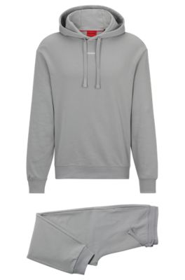 Grey hugo 2025 boss tracksuit