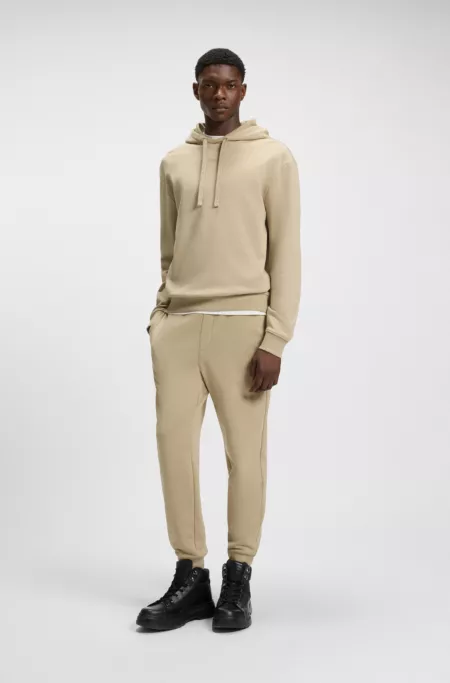 Relaxed-fit tracksuit set in cotton with logo prints