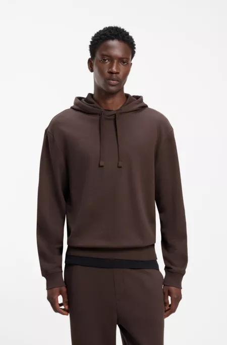 Cotton tracksuit set in a relaxed fit with logo