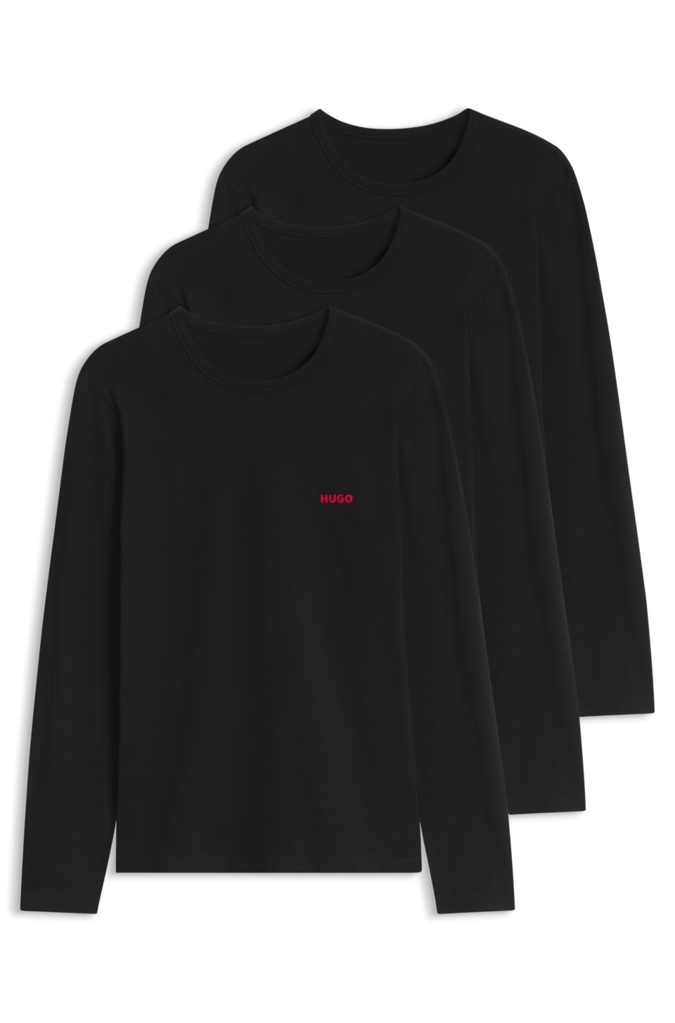 3-pack cotton T-shirts