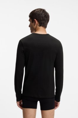 Hugo 3-pack cotton T-shirts t-shirts - bas herr – bild 2