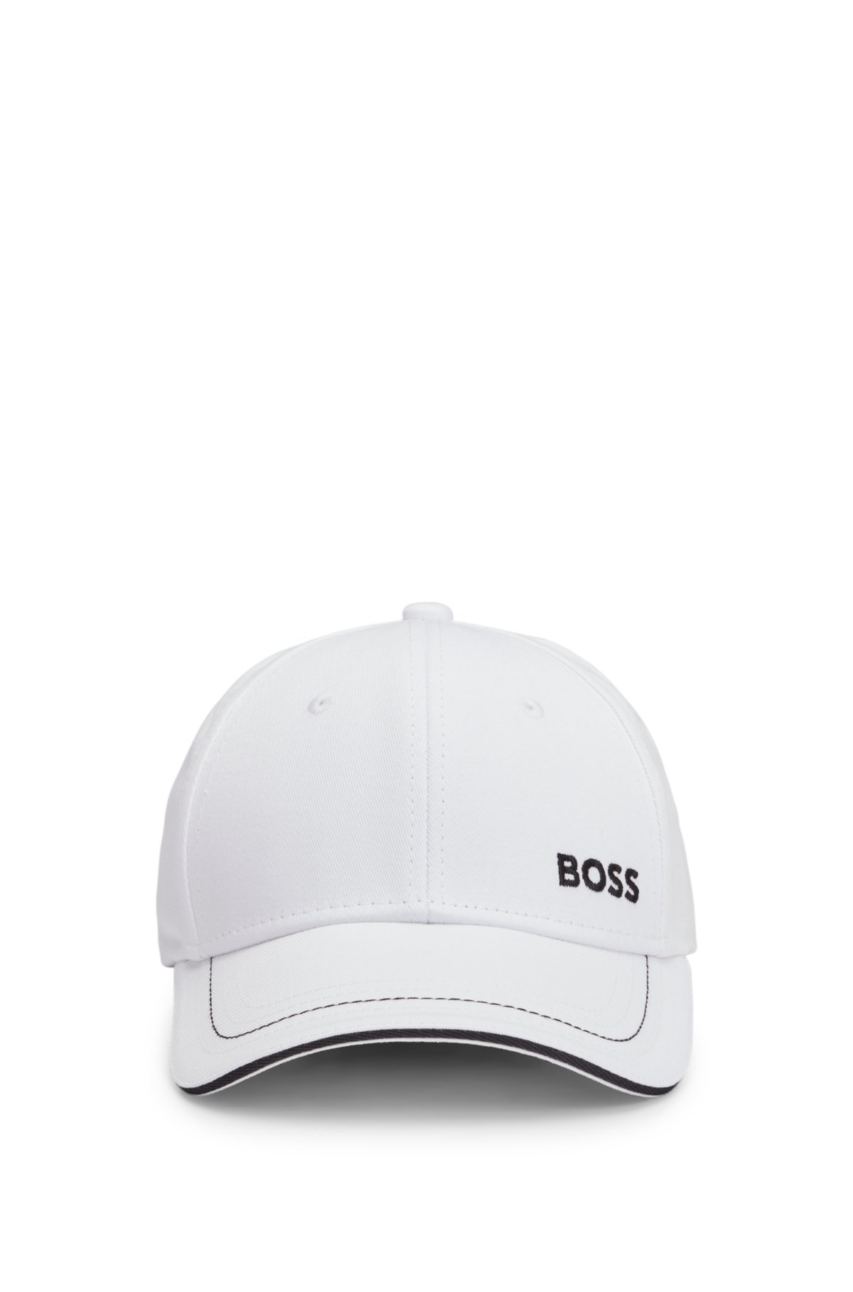 Logo-Detail BOSS aus Baumwoll-Twill - Cap mit