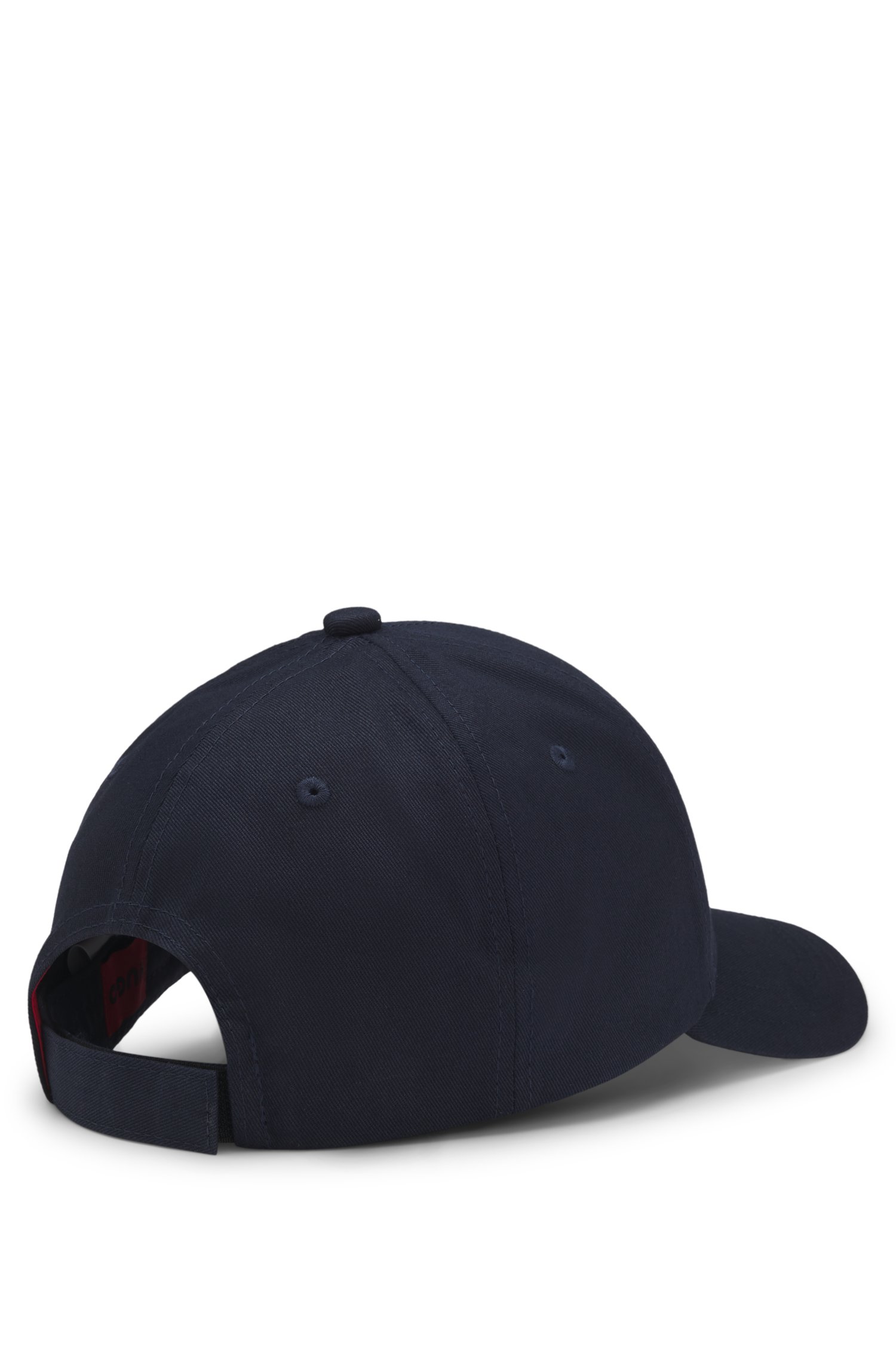 Hugo Cotton-twill cap with red logo label kepsar herr – bild 2