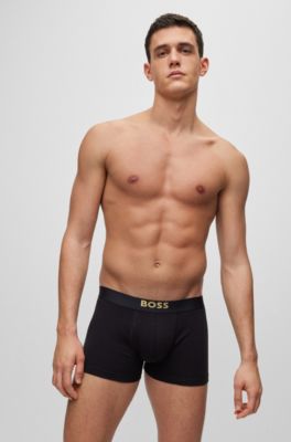BOSS Organiccotton underwear gift set with branding
