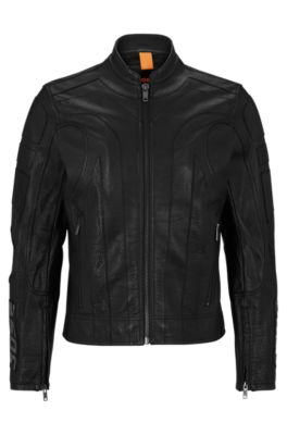 Boss ladies shop leather jacket