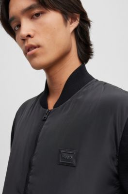 HUGO - ハイブリッド ボンバージャケット ダブルジップ