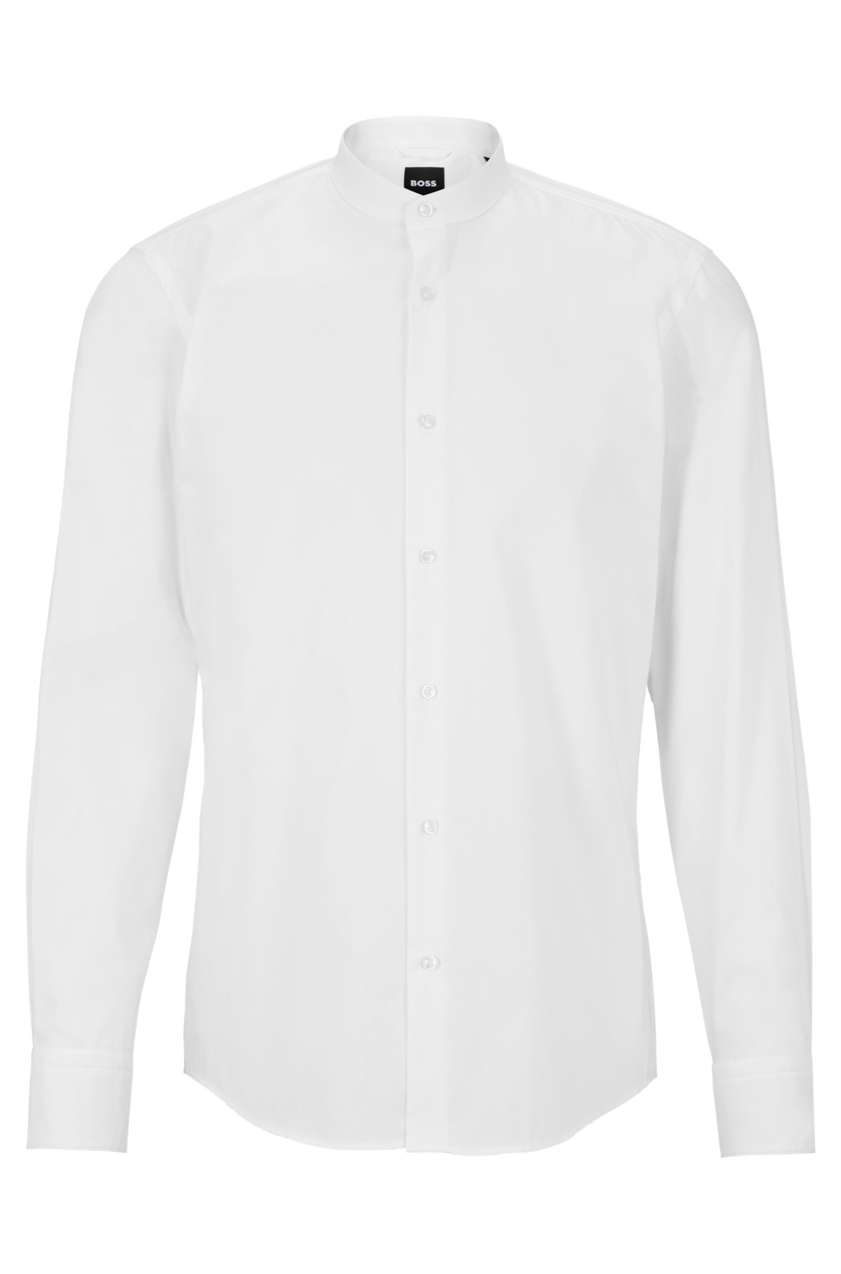 democratische Partij Boekhouding beginsel BOSS - Slim-fit shirt in easy-iron cotton poplin