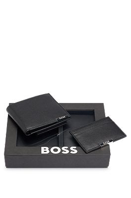 Hugo boss discount wallet set