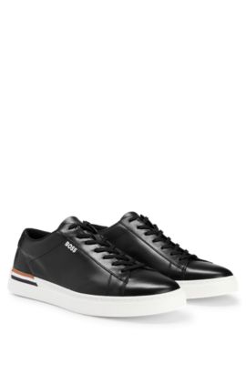 BOSS High-top trainers in faux leather