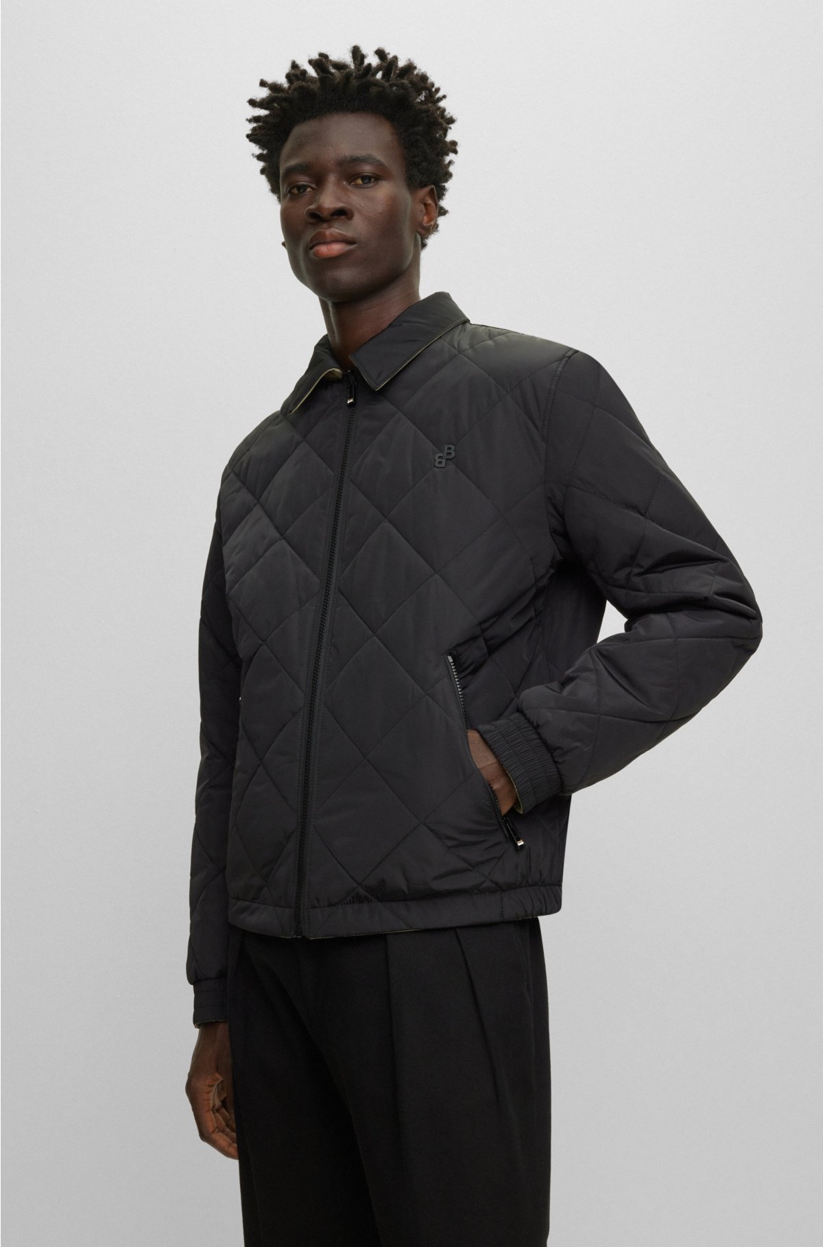 Monogram Reversible Leather Mix Blouson - Men - Ready-to-Wear