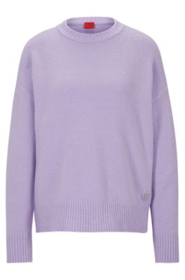 Hugo boss 2025 purple jumper