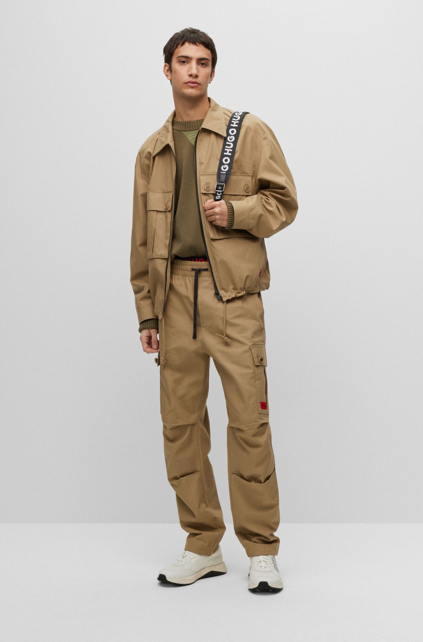 Hugo boss deals cargo trousers