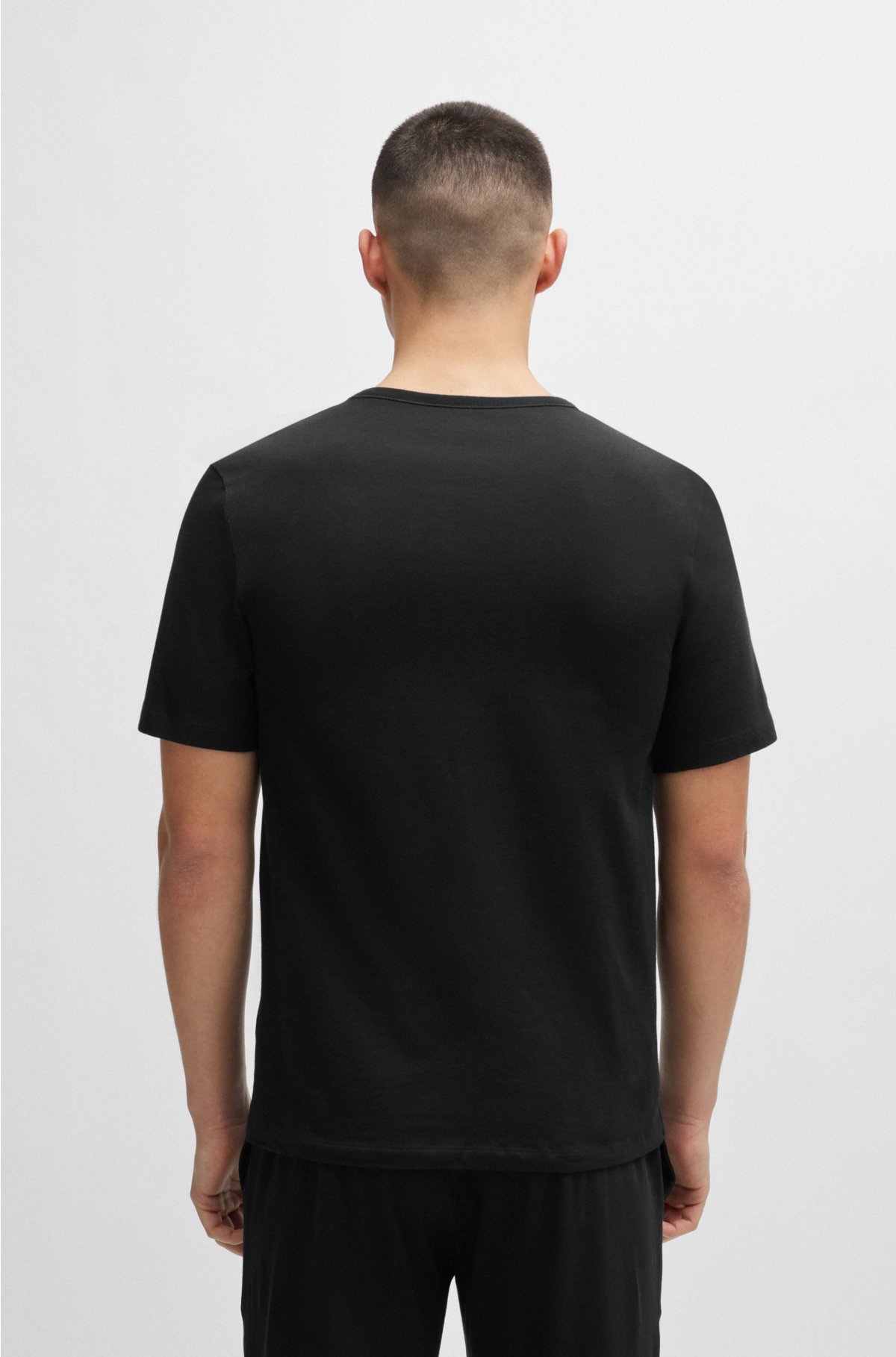 HUGO - アンダーウエアTシャツ3枚セット コットン ロゴ