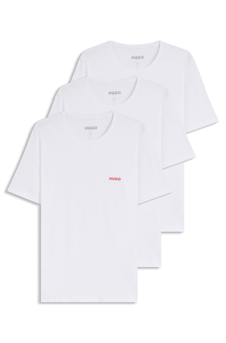 Three-pack of underwear T-shirts in cotton