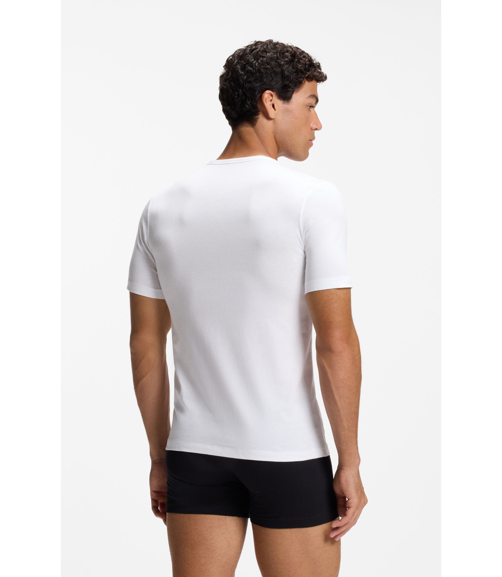 Lot De 3 T-shirts HUGO Pour Hommes - Multicolore - Neuf Avec étiquettes