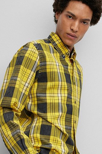 Best Yellow Shirts for Men by HUGO BOSS