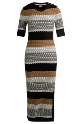 Hugo boss on sale striped dress