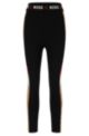 BOSS x Perfect Moment wool-blend trousers with branding, Black