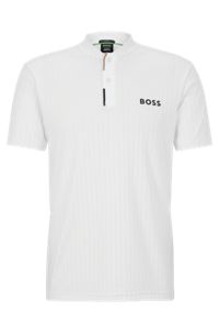 BOSS x Matteo Berrettini slim-fit polo shirt, White