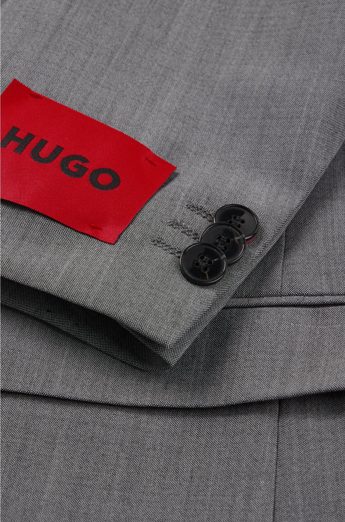 HUGO - エクストラスリムフィットスーツ モヘアルックファブリック