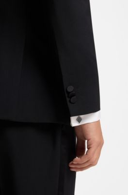 Square cufflinks, Black