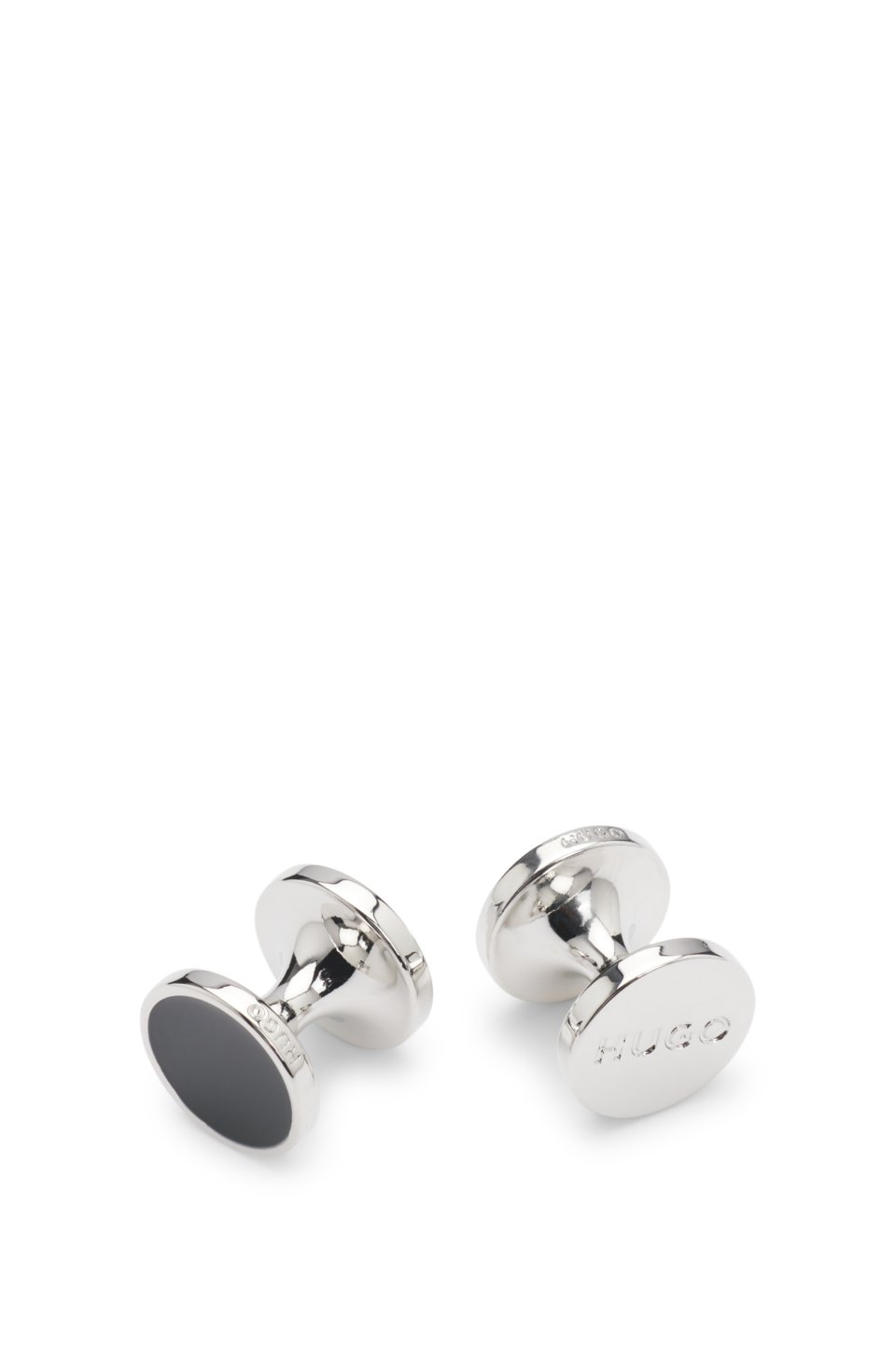 Round cufflinks