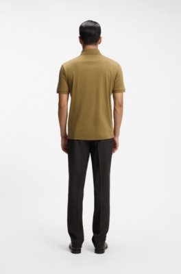Mercerised-cotton polo shirt 3